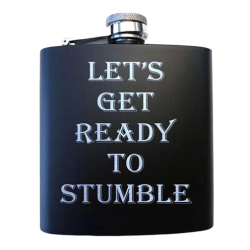 Let's Get Ready to Stumble Flask - SimplyNameIt