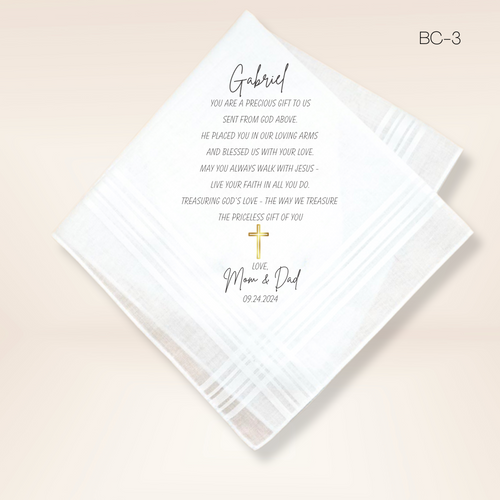 Boys Communion Handkerchief BC-3
