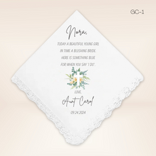 Girls Baptism Handkerchief 2