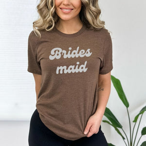 Bridesmaid Bubble T-Shirt