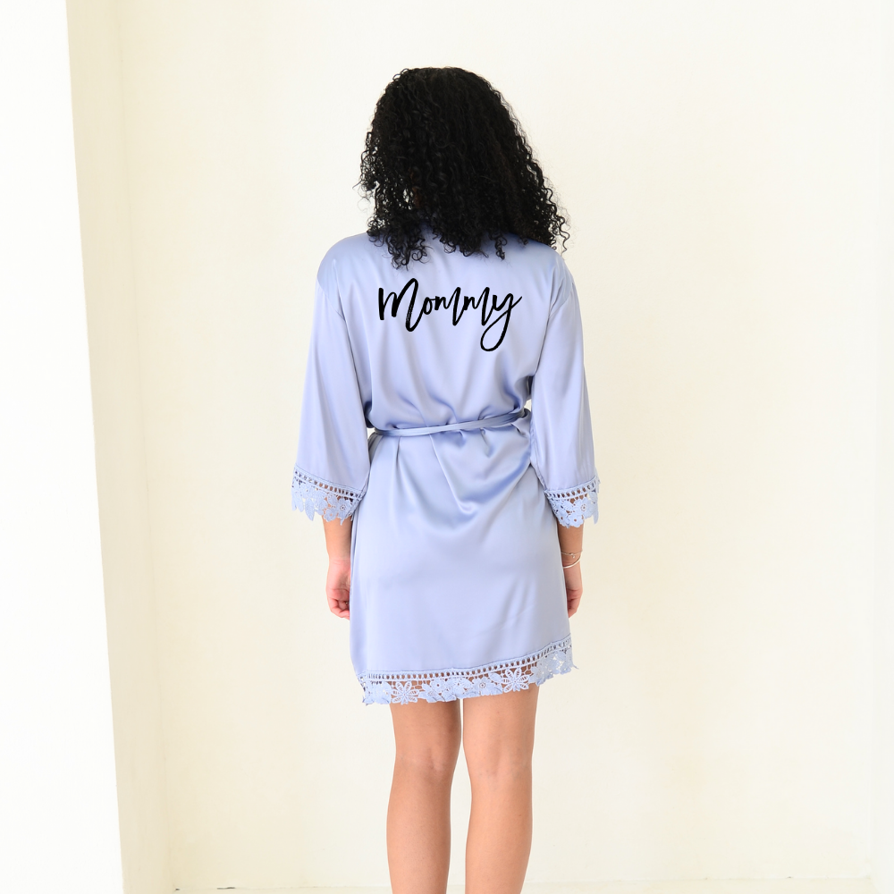 Personalized Mommy Satin Robe