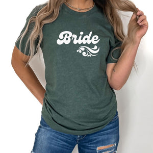 Bride with Swirl T-Shirt