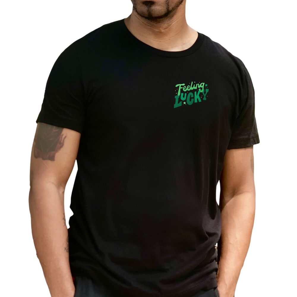 Feeling Lucky St Patricks Day Man T-Shirt