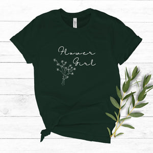 Flower Girl T-shirt - SimplyNameIt