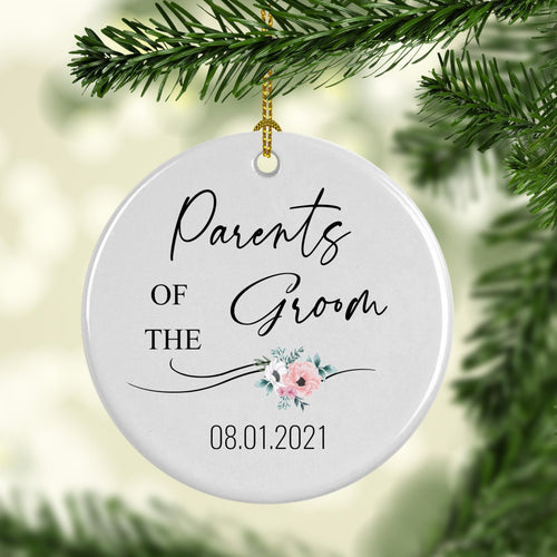 Parents of the Groom Ornament - SimplyNameIt