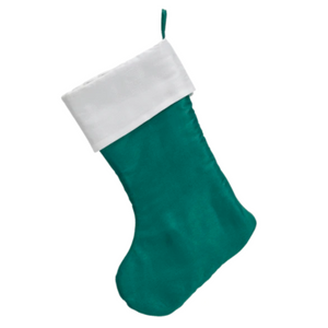 Aqua Marine Embroidered Stocking - SimplyNameIt