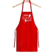 On a One cook open sleigh Christmas Apron - SimplyNameIt