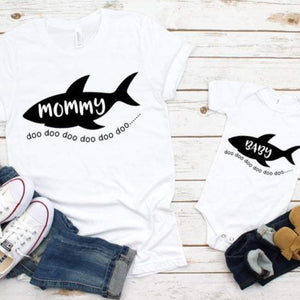 Shark Family Birthday Shirts - SimplyNameIt