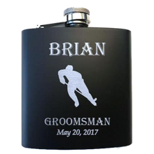 Hockey Player Flask - SimplyNameIt