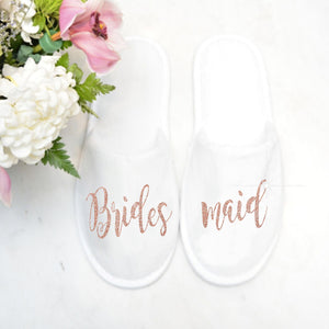 Personalized Closed Toe Slippers - SimplyNameIt