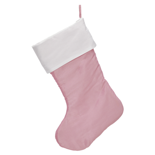 Pink Embroidered Stocking - SimplyNameIt