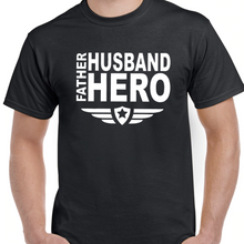 Father Husband Hero T-Shirt - SimplyNameIt
