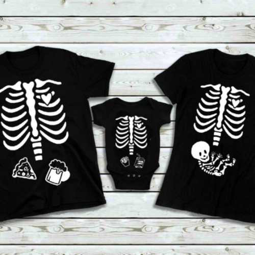Skeleton Shirts - SimplyNameIt