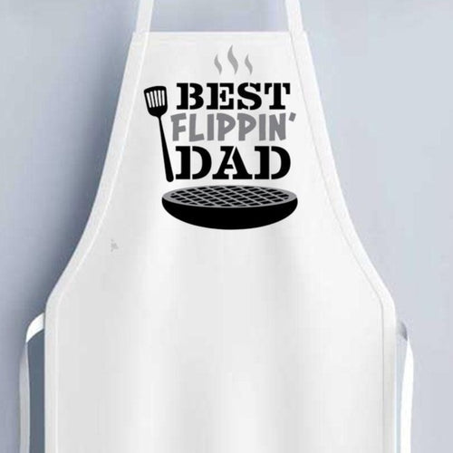 Best Flippin Dad Apron - SimplyNameIt